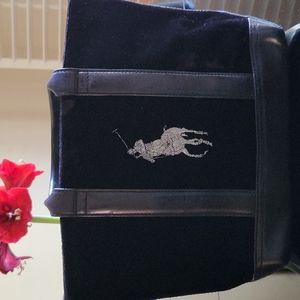 Ralph Lauren Mini Velvet Tote